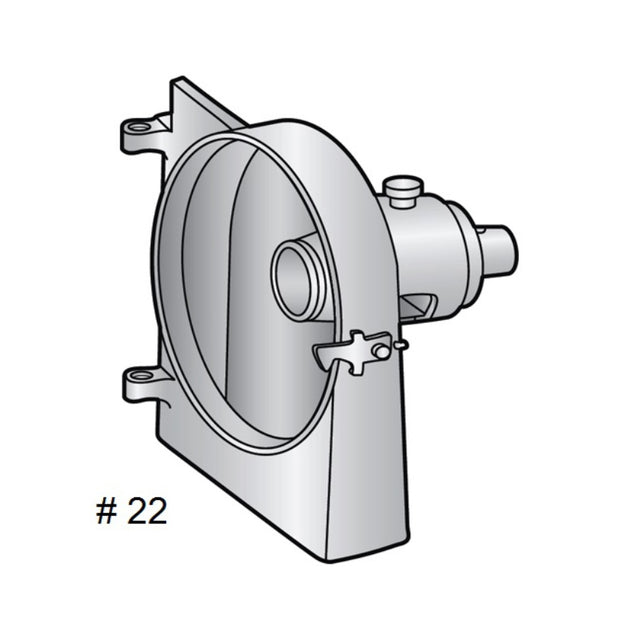 Alfa VS-22H # 22 Back Housing OEM # 24634-1