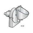 Alfa VS-22 Complete Vegetable Slicer Attachment for #22 Hub OEM # VS9-22