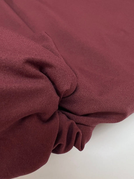Red Polyamide Elastane Knitted Fabric