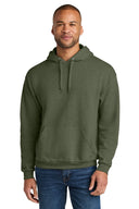 Jerzees® Ultimate Unisex CVC Ring Spun Long Sleeve Hooded Sweatshirt