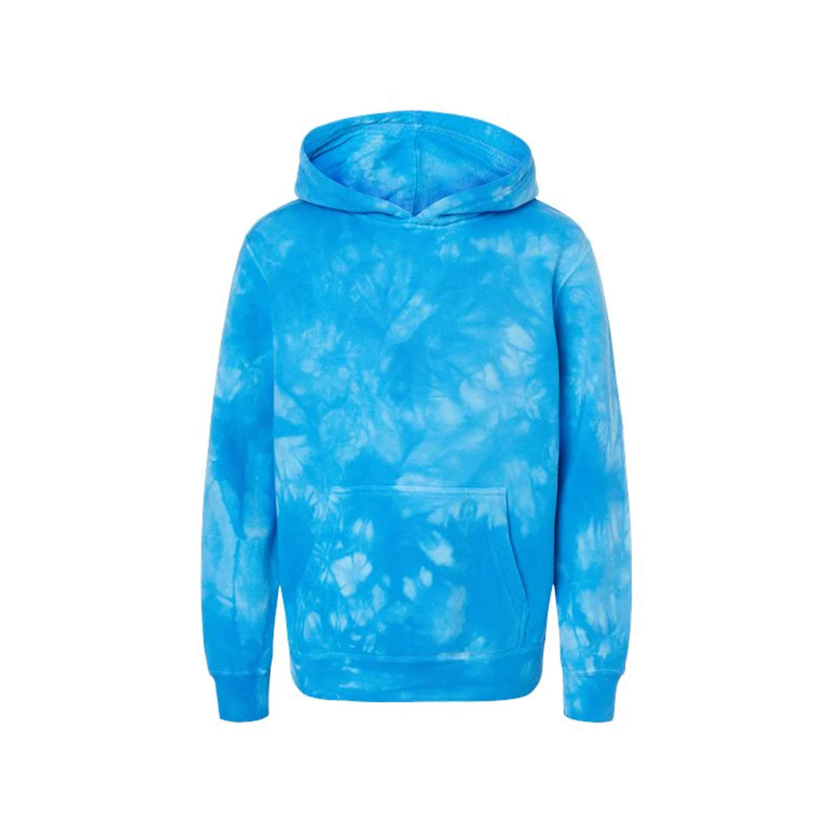 Youth Midweight Tie-Dyed Hooded Sweatshirt