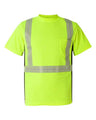 Kishigo Unisex Premium Black Series Breathable Tape Class 2 T-Shirt