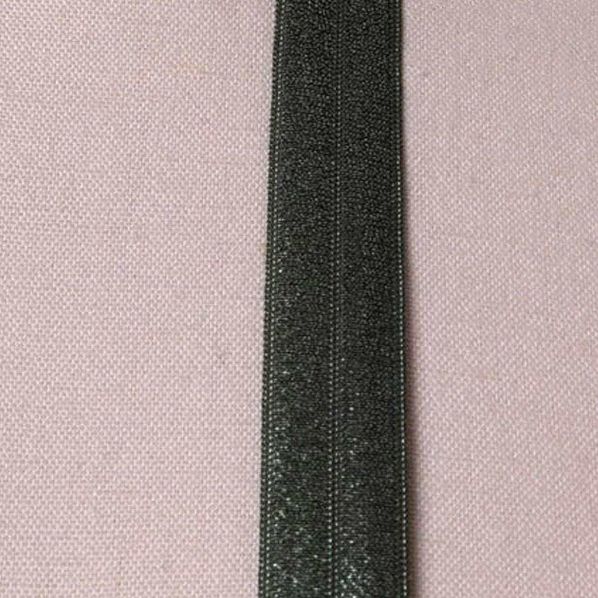 3 Yards 5/8" Dark Army Green Fold Over Elastic Face Mask Trim