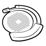Top Cover, Knife For Hobart Series 2000 Slicers OEM # 873830-6