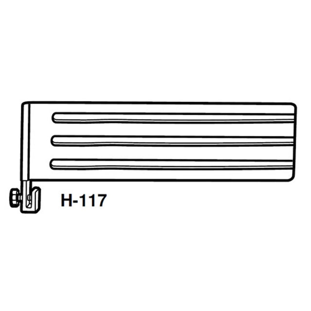 Fence SS 3" Tall For Hobart Series 2000 Slicers OEM # 295117