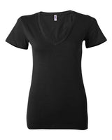 Bella + Canvas Women's Jersey Deep V-Neck Tee