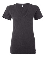 Bella + Canvas Women's Jersey Deep V-Neck Tee