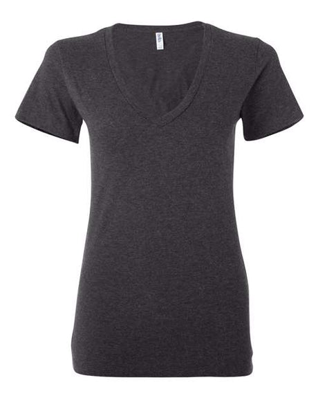Bella + Canvas Women's Jersey Deep V-Neck Tee