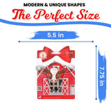 Steer Head Nested Cookie Cutter Set 3 Pc GC0109 with a Hang Tag Cookie Recipe Card