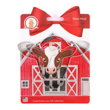 Steer Head Nested Cookie Cutter Set 3 Pc GC0109 with a Hang Tag Cookie Recipe Card