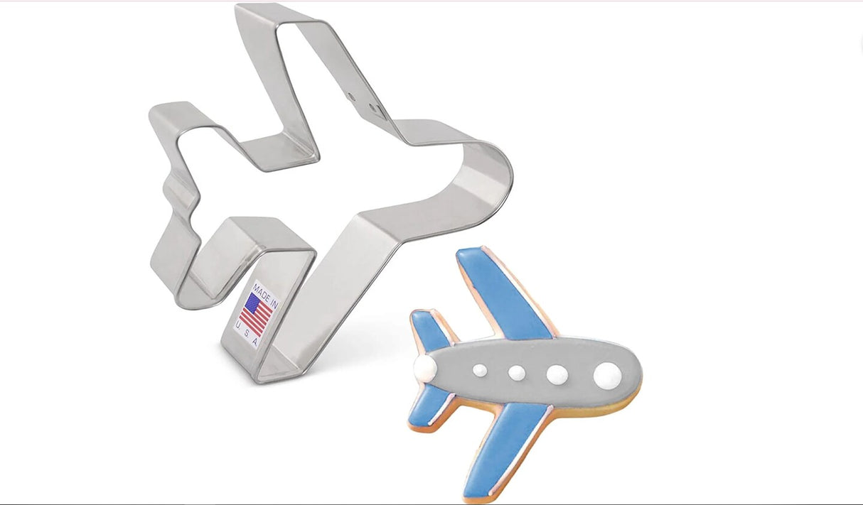 Ann Clark Airplane Cookie Cutter, 4"