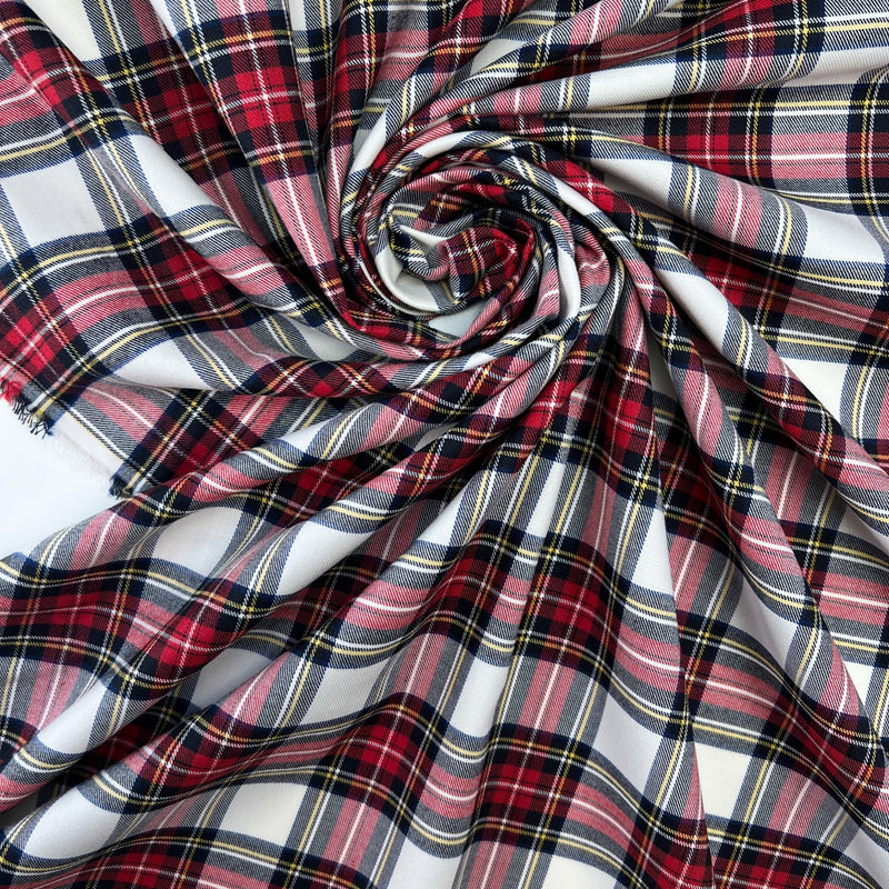 Cotton Tweed Checked Multicolour
