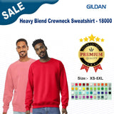 Gildan® Heavy Blend Long Sleeve Crewneck Sweatshirt
