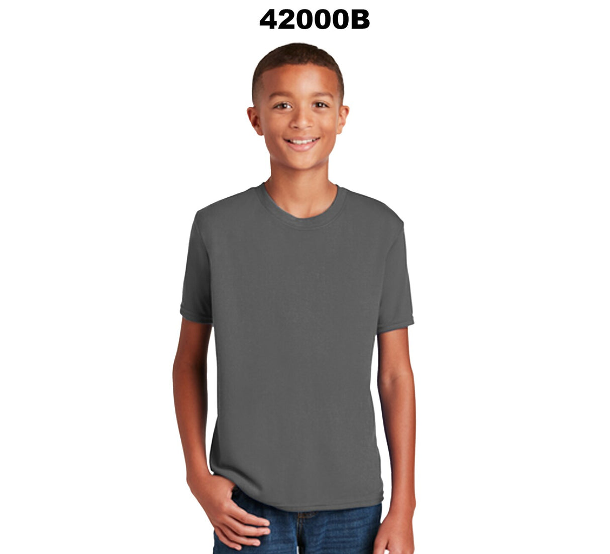 Gildan® Youth Performance Short Sleeve Crew-Neck T-Shirt