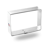Rectangle Cookie Cutter 3.5 in by 2.5 in B0707