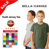 Bella+Canvas® Short Sleeve Youth Jersey Tee