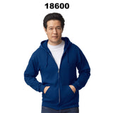 Gildan® Heavy Blend Full-Zip Long Sleeve Hooded Sweatshirt