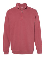 Comfort Colors® Garment-Dyed Quarter Zip Sweatshirt