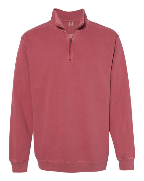 Comfort Colors® Garment-Dyed Quarter Zip Sweatshirt
