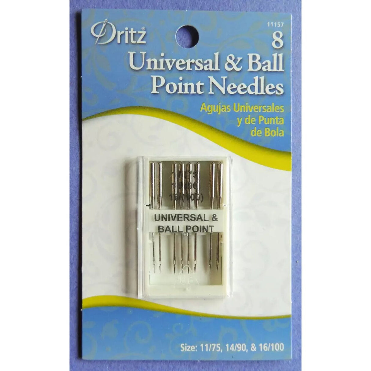 Dritz Universal and Ball Point Needles 8 Pieces