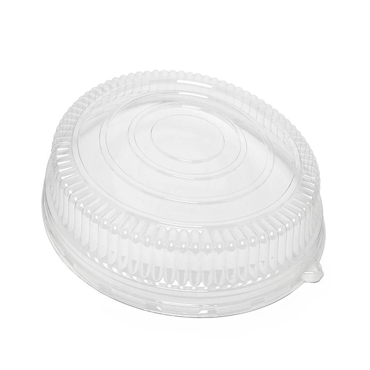 25 Pieces Round Pet Dome Lids Compatible with 18" Platters