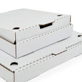 Reliable White Pizza Boxes 8" x 8" x 1.625"