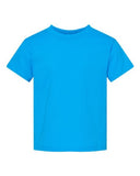 RADYAN® Toddler Cotton Jersey Crew Neck Short Sleeve Tee - 3301T