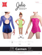 Sewing Pattern Carmen Skating Dress by Jalie