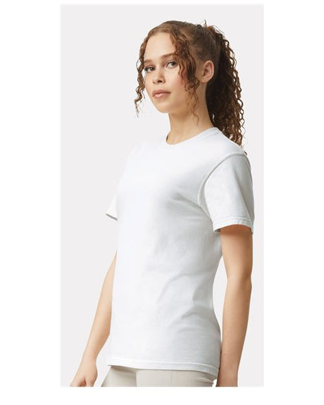 Camiseta Pesada Teñida en Prenda Unisex