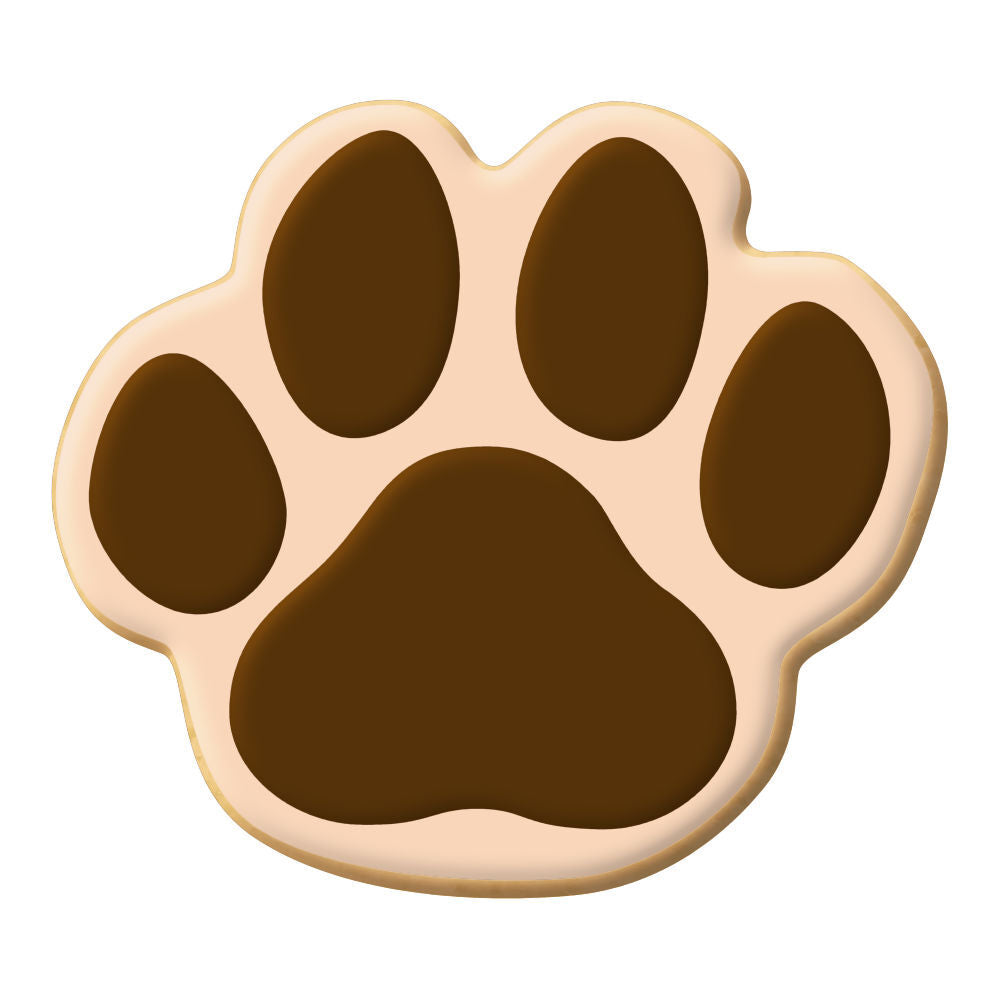 Mini Paw Print Cookie Cutter 1.25 in M153