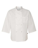 Chef Designs Three-Quarter Sleeve Chef Coat