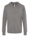 Lightweight Jersey Full-Zip Hooded T-Shirt