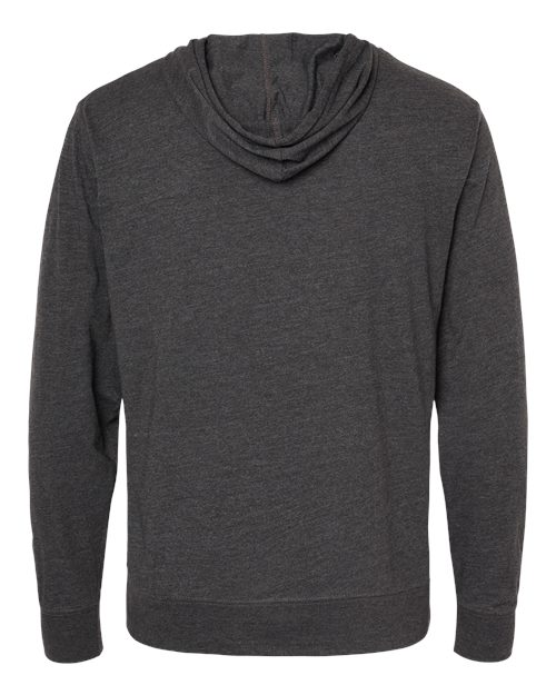 Lightweight Jersey Full-Zip Hooded T-Shirt