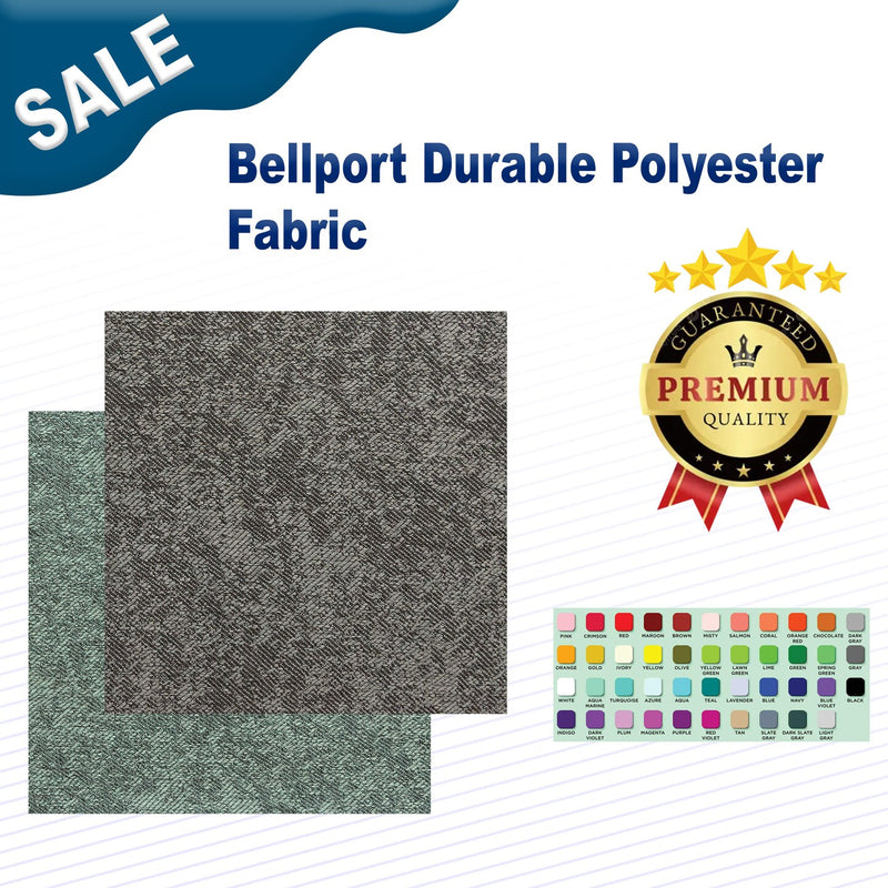 1 Yard Bellport Durable Polyester Fabric 54" Wide