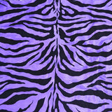 Zebra Flocking Taffeta Flocking Velvet Zebra Fabric 60" Wide