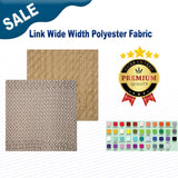 1 Yard Link Wide Width Polyester Fabric