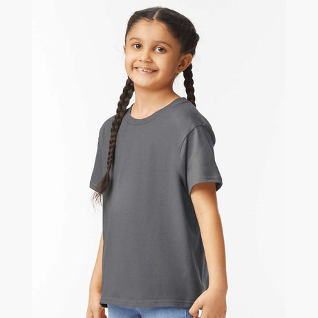 Camiseta juvenil de algodón Softstyle | Camisa ligera con cuello redondo Gildan