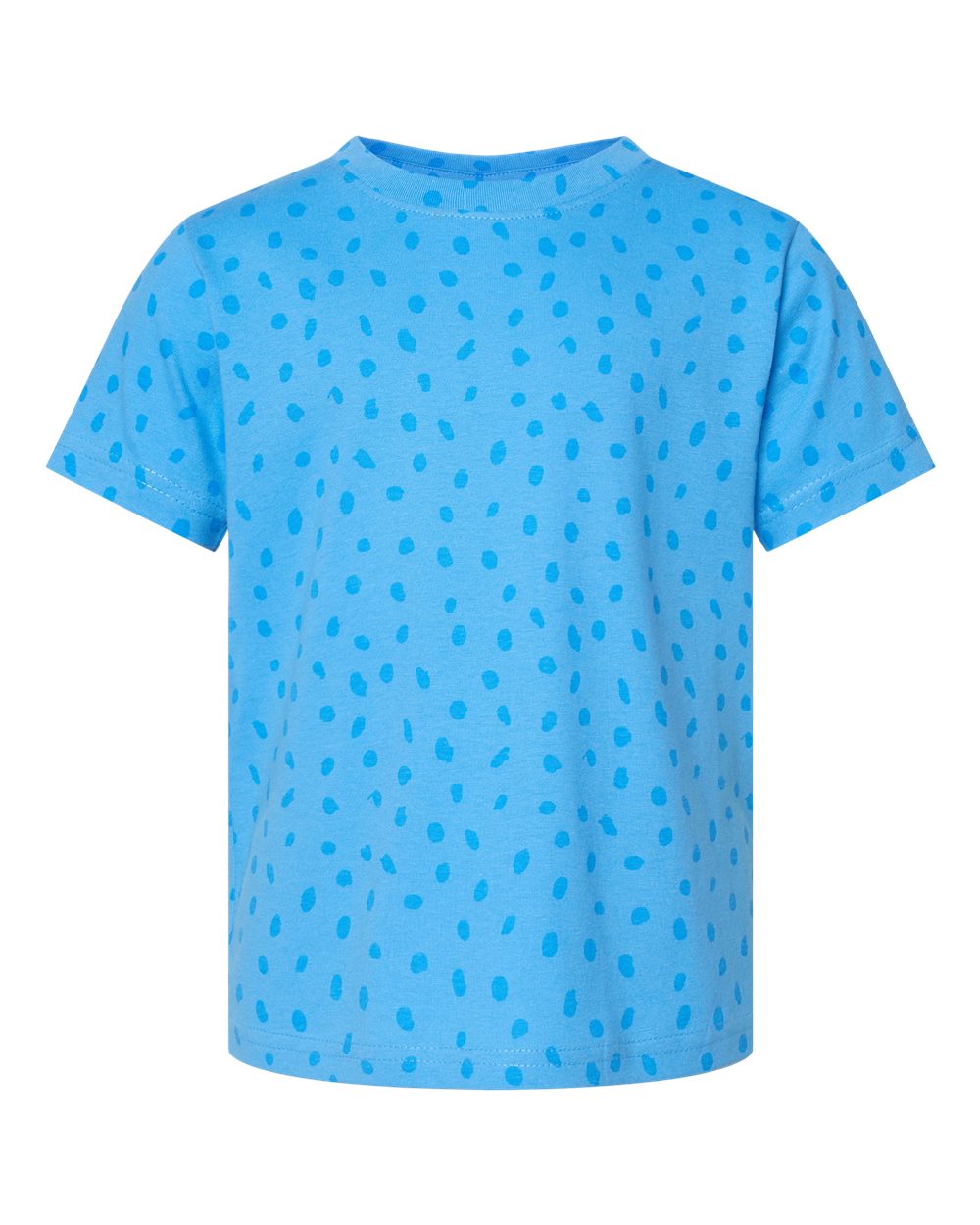 RADYAN® Toddler Crewneck Short Sleeve Fine Jersey Tee