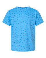 RADYAN® Toddler Crewneck Short Sleeve Fine Jersey Tee