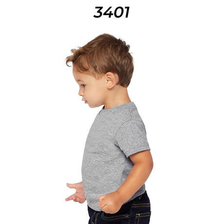 Rabbit Skins® Infant Short Sleeve Crewneck Cotton Jersey Tee - 3401