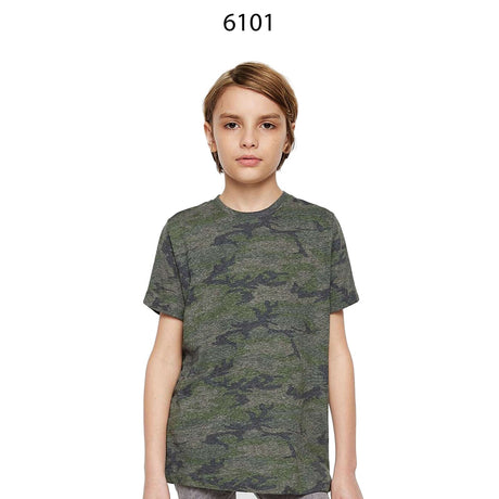 Youth Fine Jersey Crewneck Short Sleeve Tee