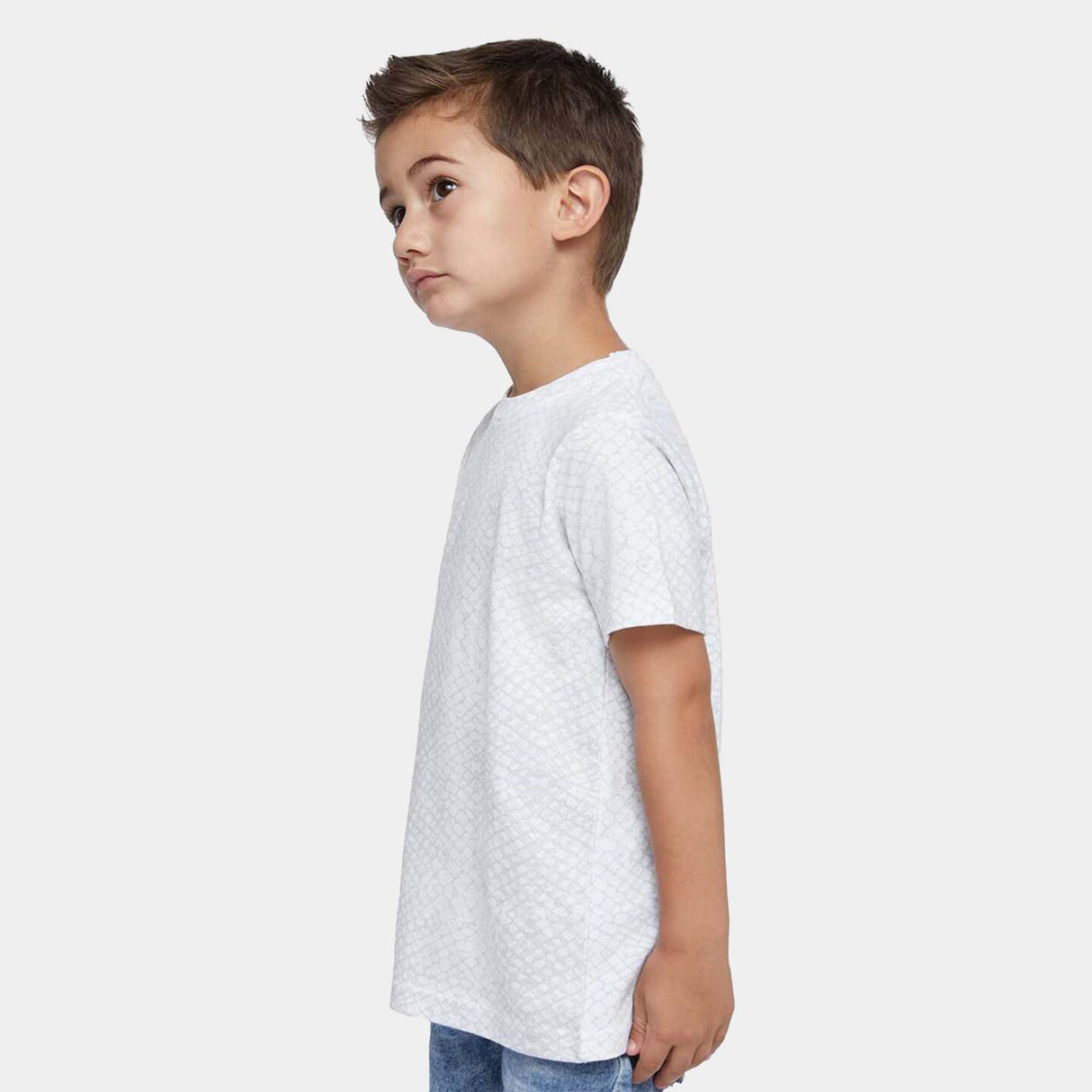 RADYAN® Toddler Crewneck Short Sleeve Fine Jersey Tee