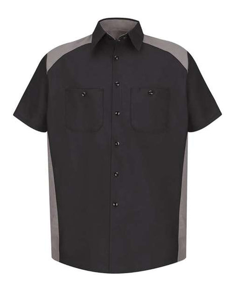 Red Kap Men's Short Sleeve Motorsports Shirt