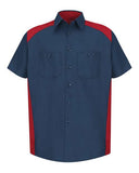 Red Kap Men's Short Sleeve Motorsports Shirt