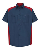 Red Kap Men's Short Sleeve Motorsports Shirt