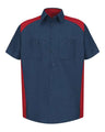 Red Kap Men's Short Sleeve Motorsports Shirt