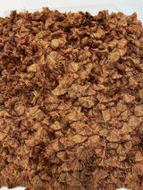 Adore Tassel Fringe Fabric - Red Rust Gold, 3.5" Vertical, 27 Yard Roll (1 Yard)