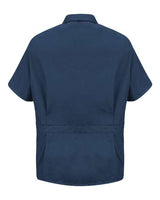 Zip-Front Smock