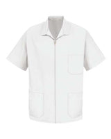 Zip-Front Smock