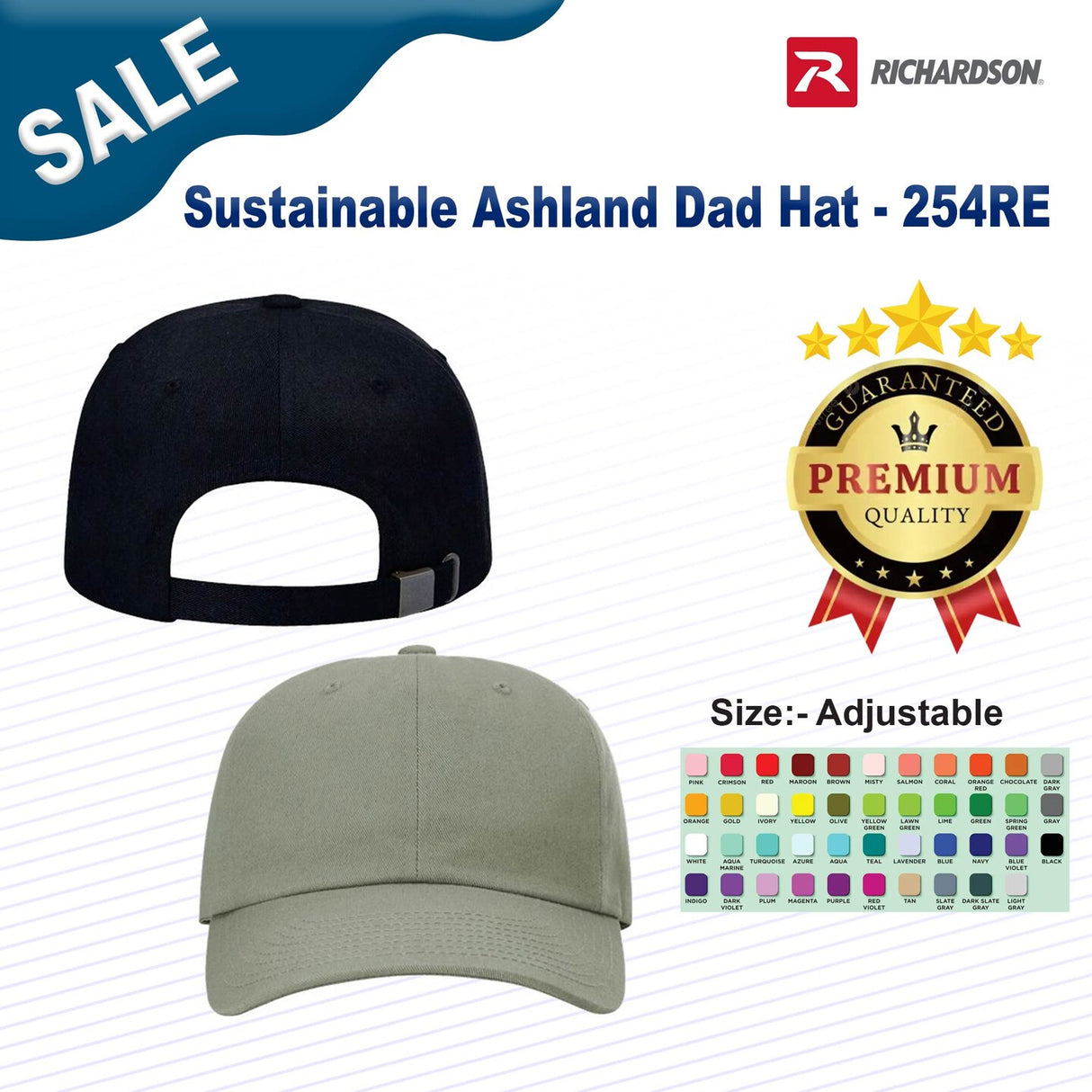 Richardson® Sustainable Ashland Dad Hat
